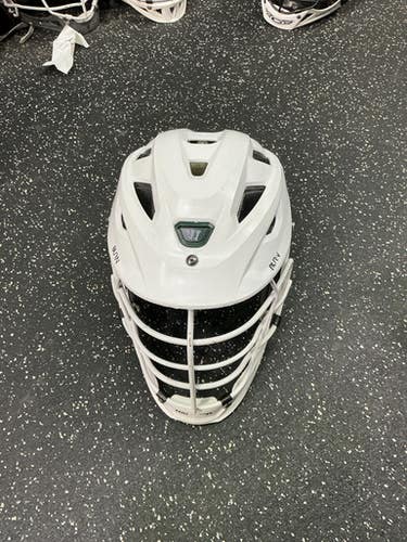Used Warrior BURN Lacrosse Helmet White One Size 10743-S000485122