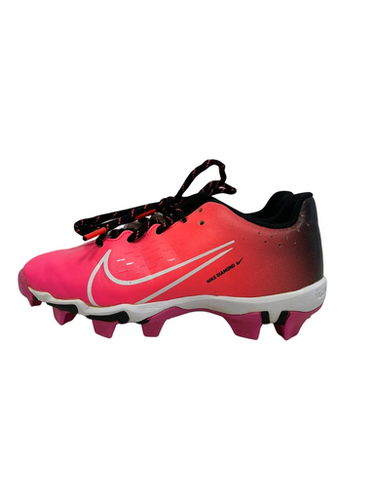 Used Nike HYPERDIAMOND 2 KEYSTONE BB/SB Cleats Black And Pink Junior 01.5 11692-S000149143
