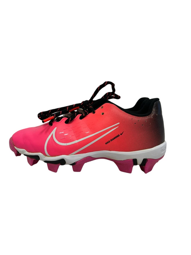 Used Nike HYPERDIAMOND 2 KEYSTONE BB/SB Cleats Black And Pink Junior 01.5 11692-S000149143