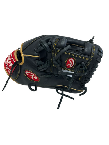 Used Rawlings R9 BB/SB Glove RH Throw Black 11 1/2" 11692-S000149185