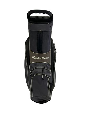 Used Taylormade 14 WAY Mens Cart Bag Grey 11692-S000149258