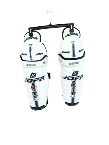 Used Jofa 16 SHIN GUARDS Senior Shin Guards White 16" 11692-S000149307