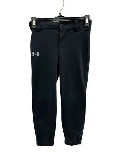 Used Under Armour BLACK ELASTIC BB/SB Pant Boys Black SM 11692-S000148986