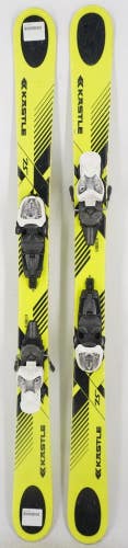 Kastle 75 Twin Tip Junior Skis with Bindings - 130 cm Used