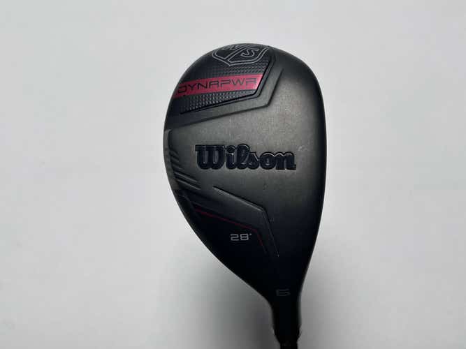 Wilson Dynapwr 6 Hybrid 28* Project X HZRDUS RDX Smoke Red 5.0 70g Senior RH