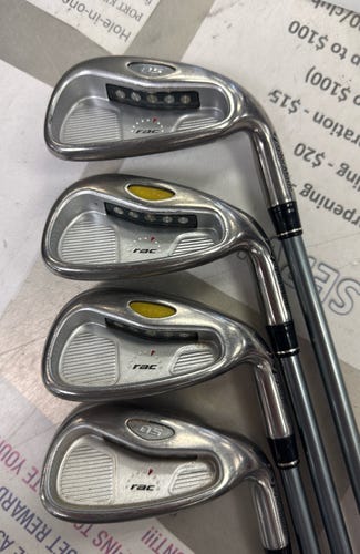 7-PW TaylorMade RAC OS oversize Right Handed Women's Ladies Flex Graphite Shaft Iron Set ladies
