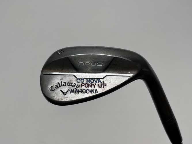 Callaway Opus SP Raw Tour Issue Wedge 60* 8 C DG S400 Tour Issue Stiff Steel RH
