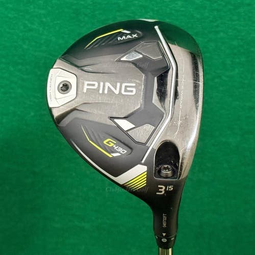 Ping G430 MAX 15 Fairway Wood 3 Ping Tour 2.0 Chrome 65/R Regular w/ HC