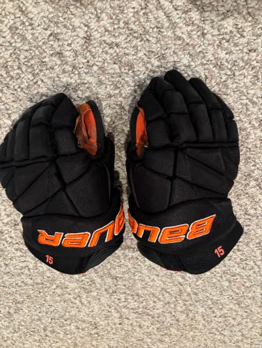 Bauer Vapor 1X Pro Lite Gloves 14" Pro Stock (Used)