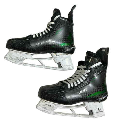 Stars Bauer Supreme Shadow Pro Stock Size 9 Hockey Skates (Used) 7837