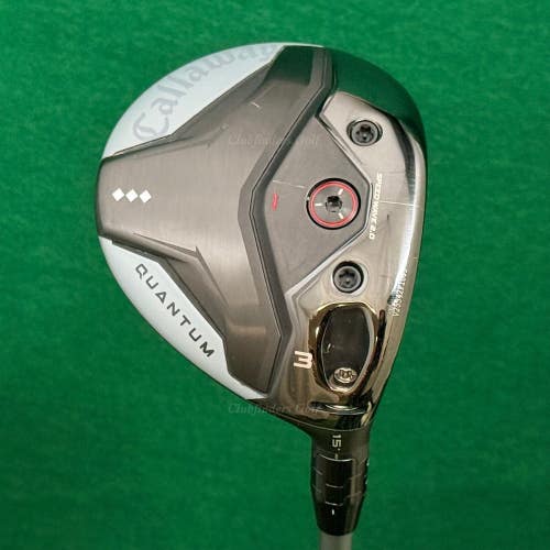 Callaway Quantum Triple Diamond 15 Fairway Wood 3 Denali Frost 6.0 Stiff w/ HC