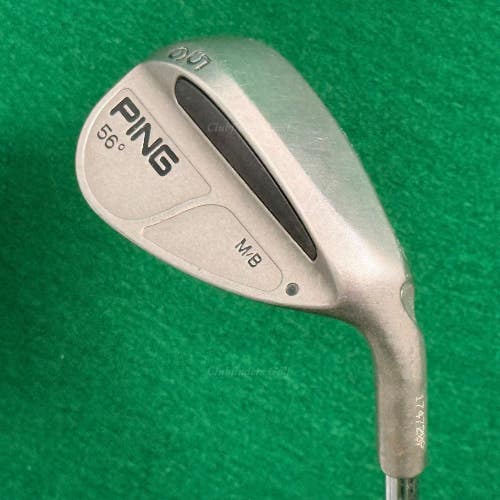 Ping M/B Black Dot 56 Sand Wedge Stepped Steel Wedge Flex