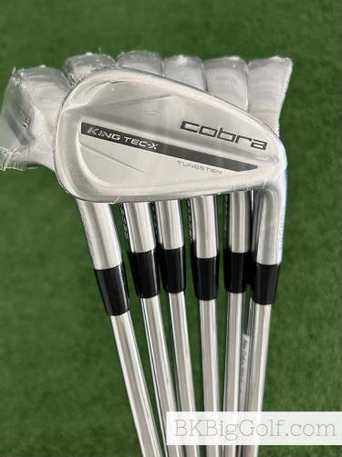 NEW Cobra King Tec X 25 Forged Iron Set 5-G / NS Pro 95 Stiff