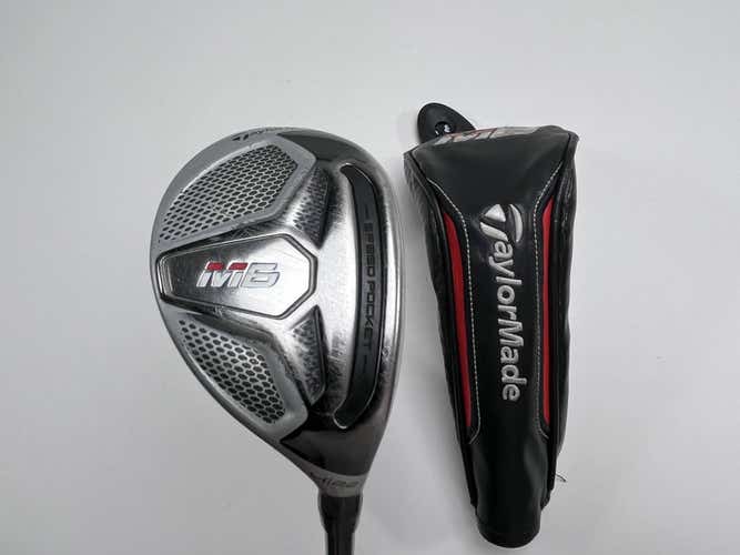 TaylorMade M6 4 Hybrid 22* Fujikura Atmos 6R Regular Graphite Mens RH HC