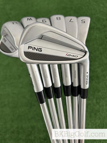 Ping i240 Iron Set 5-U / Project X LZ 6.0 Stiff