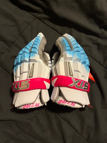 STX SURGEON RZR2 GLOVES (NEW) - BLUE FADE