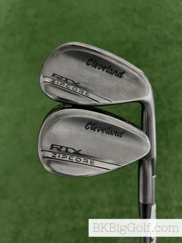 Cleveland RTX Zipcore Black 2 Wedge Set (50 & 54 Degrees)