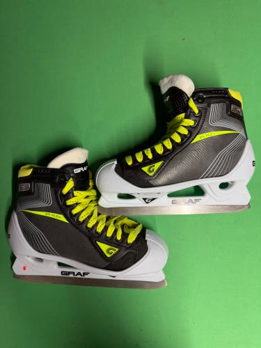 New Graf Supra G5035 Hockey Goalie Skates | Size 8.5W