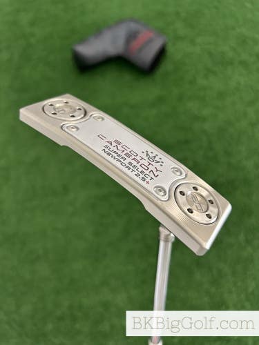 NEW Titleist Scotty Cameron Super Select Newport 2.5+ 34.5 Putter w Headcover