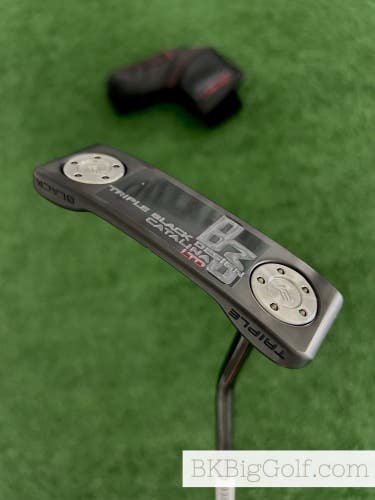 NEW Titleist Scotty Cameron Triple Black Catalina B3 Limited Release 35 Putter
