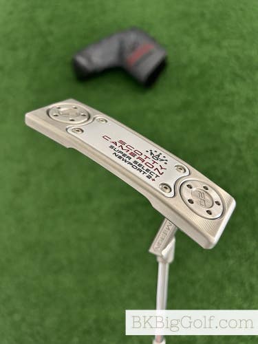 NEW Titleist Scotty Cameron Super Select Newport 2+ 34.5 Putter w Headcover