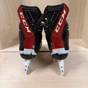 CCM JetSpeed FT4 – OHL Niagara Ice Dogs | Custom Pro Stock Size 8.5 | With Shot Blockers
