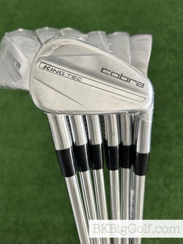 NEW Cobra King Tec 25 Forged Iron Set 5-G / KBS Tour Lite Stiff +1/2