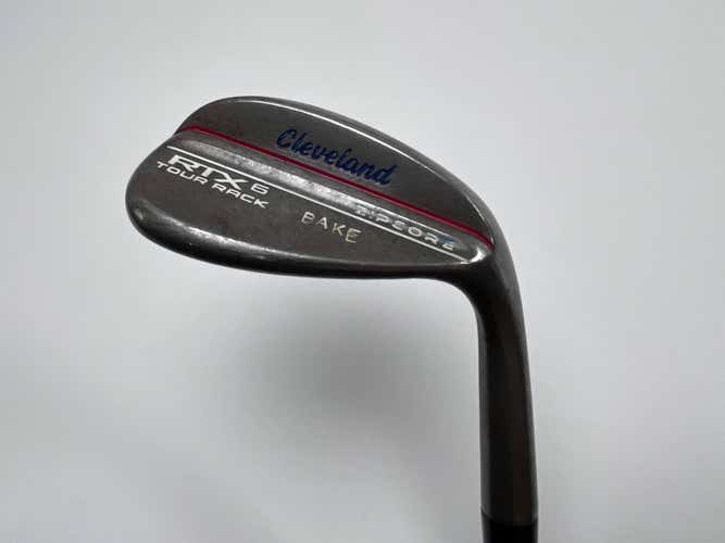 Cleveland RTX 6 ZipCore Tour Rack Raw Wedge 56* 10 Mid DG Spinner Tour Issue RH