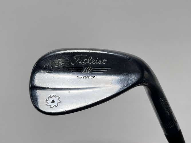 Titleist Vokey SM7 Tour Chrome Wedge 52* 8 Bounce F-Grind Wedge Steel Mens RH