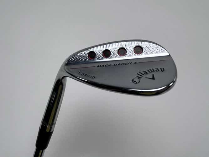 Callaway Mack Daddy 4 Chrome Sand Wedge SW 56* 10 DG S200 Tour Issue Stiff LH