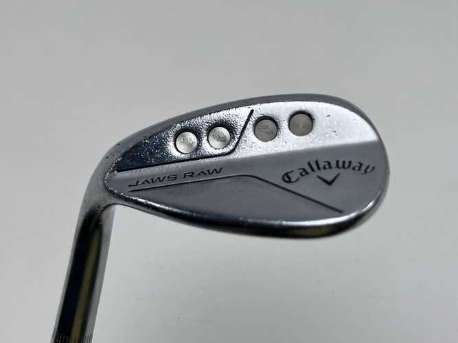 Callaway Jaws Raw Chrome Lob Wedge LW 60* 10 S-Grind DG Spinner Tour Issue LH