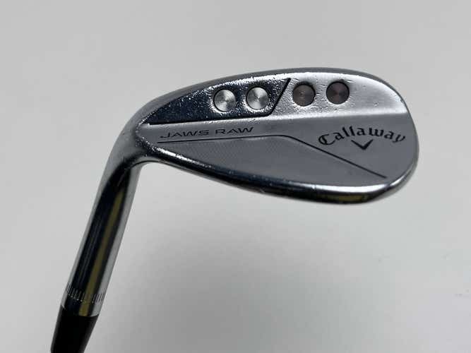 Callaway Jaws Raw Chrome Lob Wedge LW 58* 10S DG Spinner Tour Issue 115g LH