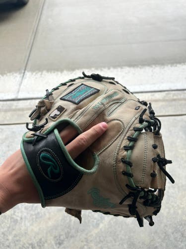 Rawlings Heart of the Hide RH Catcher's Baseball Glove 33" (Used)