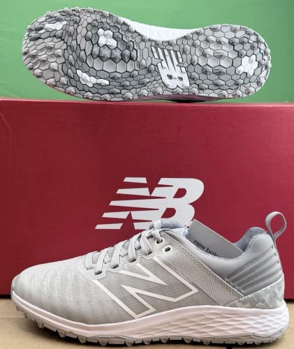 New Balance Womens Fresh Foam Contend V2 Golf Shoes Size 10 Gray