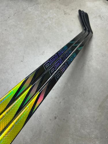 3 PACK 87 Flex P92M Senior Bauer Tracer Right Hand Hockey Stick Pro Stock NHL (New)