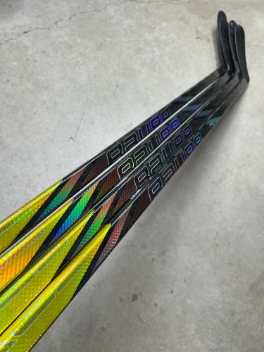 4 PACK 87 Flex P92M Senior Bauer Tracer Right Hand Hockey Stick Pro Stock NHL (New)