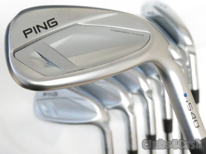 PING i540 Irons Blue Dot True Temper Elevate MPH 95 Stiff Flex 5-P+U . Shop Wear