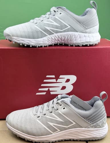 New Balance Womens Fresh Foam Contend V2 Golf Shoes Size 6.5 Gray