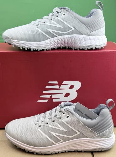 New Balance Womens Fresh Foam Contend V2 Golf Shoes Size 8 Gray