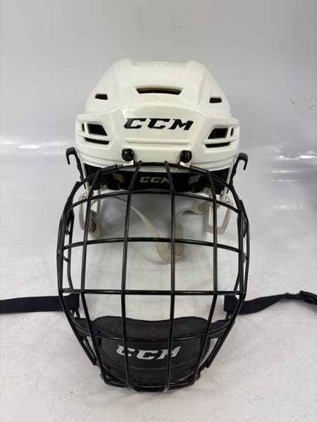 Casque De Hockey CCM Tacks 310 Senior - Noir, Taille M - Doublure IQ Shion, Ajustement Sans Outil