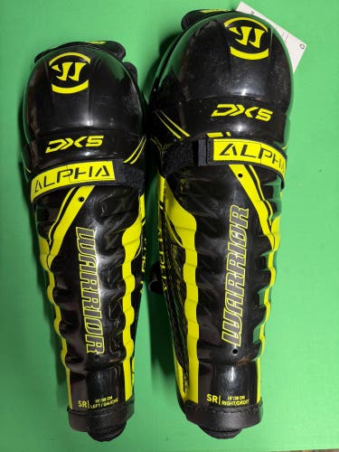 New Warrior Alpha DX5 Shin Pads | 15"