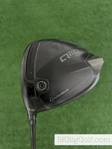 LH Taylormade Qi10 Designer Series 9.0 Driver / Extra Stiff