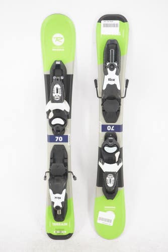 Rossignol Terrain Kids Skis with Bindings - 70 cm Used