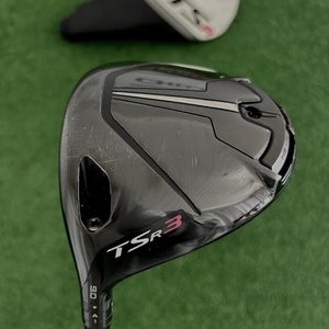 LH Titleist TSr3 9.0 Driver w Headcover / Stiff