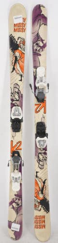 K2 Missy Junior Skis with Bindings - 137 cm Used