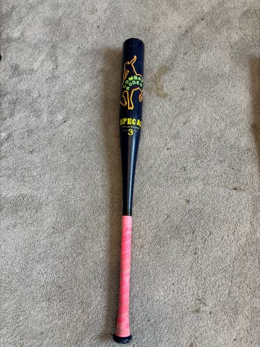 2026 Combat MFG Spec A1 Alloy BBCOR Certified Bat (-3) 29 oz 32" (Used), RING REMOVED, ROLLED
