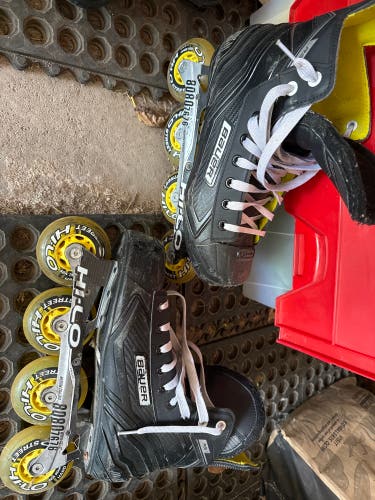 Bauer RS Inline Skates Regular Width Size 9.5 (Used)