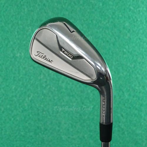 Titleist 2021 T200 Forged Single 7 Iron True Temper AMT Black R300 Steel Regular