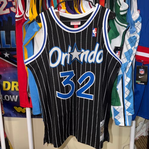 Orlando Magic O’Neal #32 Black Large Men's Mitchell & Ness Jersey (New)