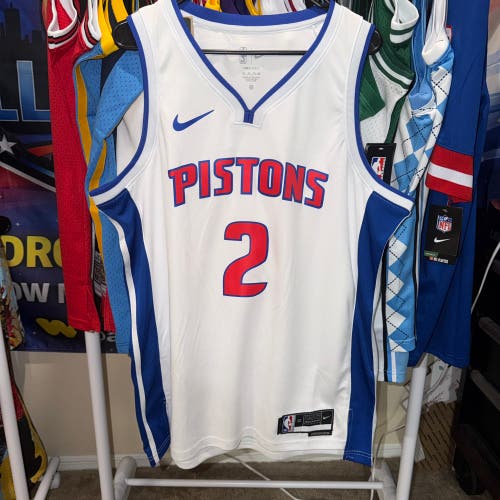 Detroit Pistons Cade Cunningham #2 Large Men's Nike Jersey (New)